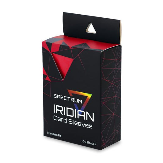 BCW Iridian Matte Sleeves Red