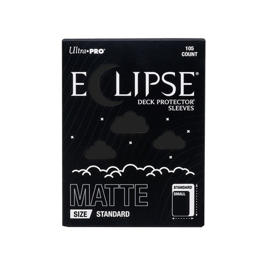 Ultra Pro Deck Protectors Matte Eclipse Jet Black