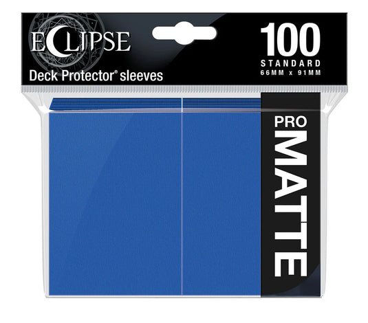 Eclipse Matte Standard Sleeves Pacific Blue (100ct)