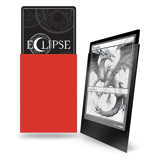 Eclipse Matte Standard Sleeves Apple Red (100ct)