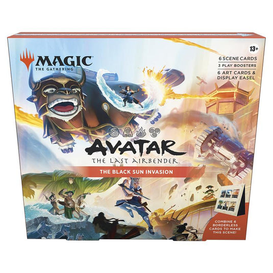 Magic The Gathering Avatar the Last Airbender The Black Sun Invasion Scene Box