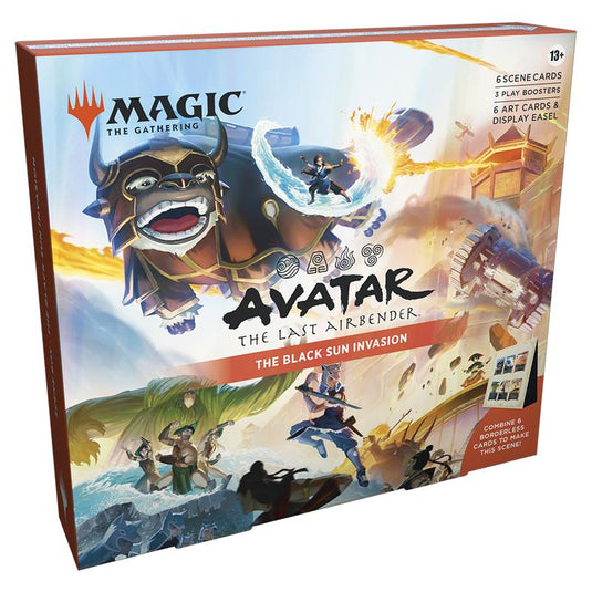 Magic The Gathering Avatar the Last Airbender The Black Sun Invasion Scene Box