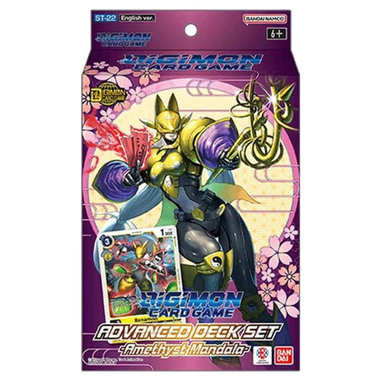 Digimon Card Game Amethyst Mandala ST22 Starter Deck