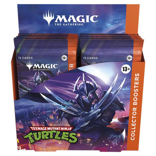 Magic The Gathering Universes Beyond Teenage Mutant Ninja Turtles Collector Booster Box