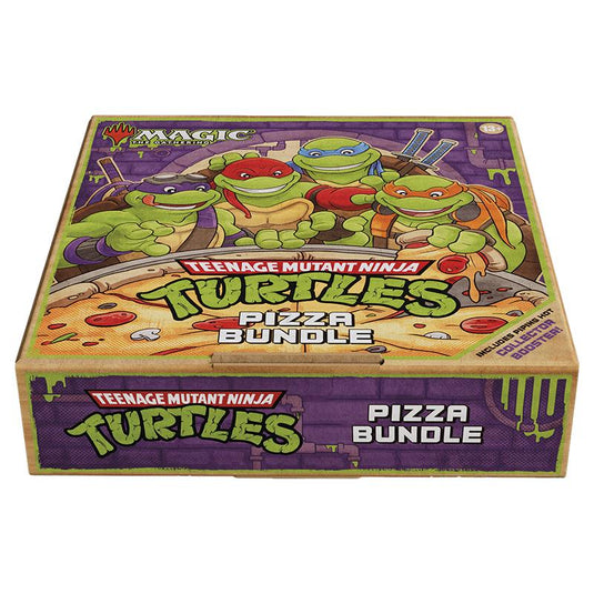 Magic The Gathering Universes Beyond Teenage Mutant Ninja Turtles Pizza Bundle