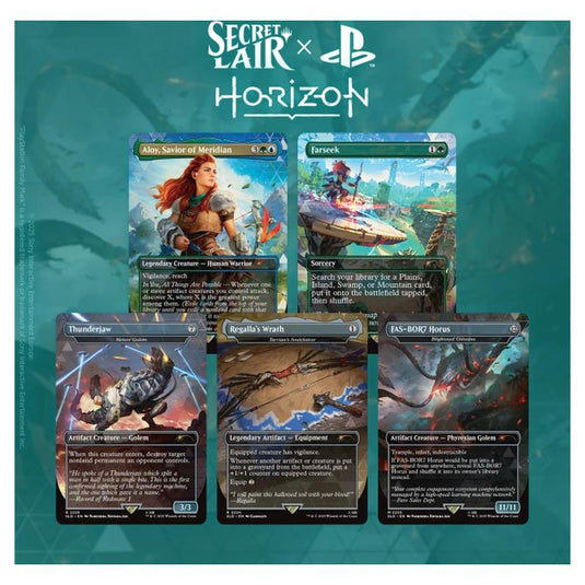 Magic the Gathering Secret Lair x Playstation Superdrop Secret Lair x Horizon: Into the Forbidden West (Non-Foil Edition)