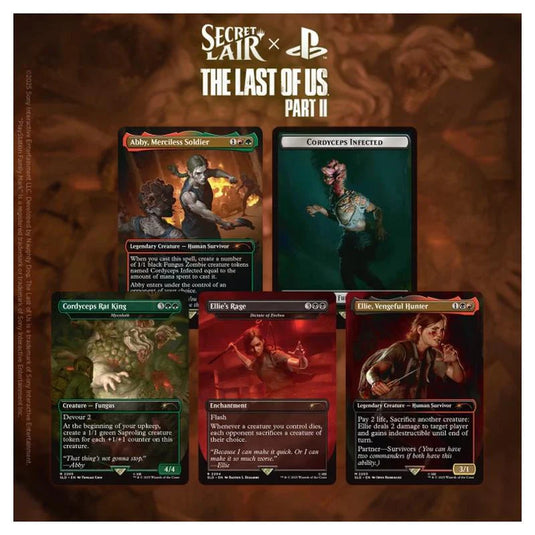 Magic the Gathering Secret Lair x Playstation Superdrop Secret Lair x The Last of Us: Part II (Non-Foil Edition)