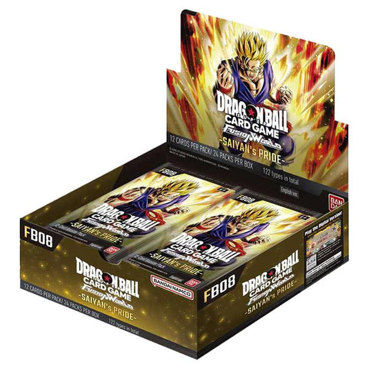 Dragon Ball Super Card Game Fusion World FB08 Saiyan's Pride Booster Box