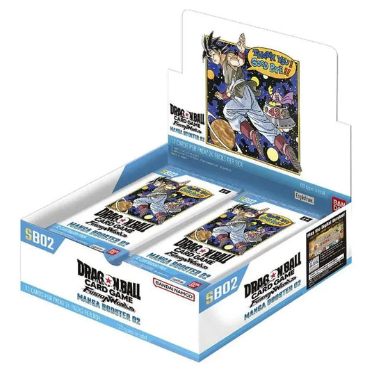 Dragon Ball Super Card Game Fusion World SB02 Manga Booster Booster Box