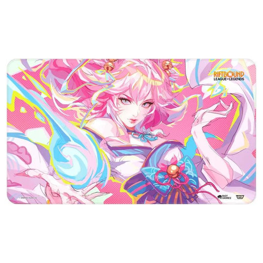Riftbound League of Legends TCG Playmat Spirit Blossom Ahri