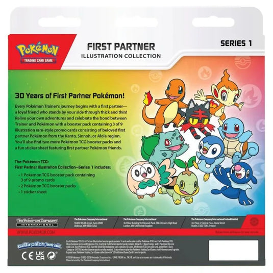 Pokemon First Partner Illustration Collection Box