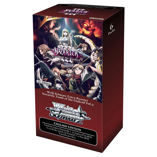 Weiss Schwarz Nazarick: Tomb of the Undead Vol.3 Extra Booster Box