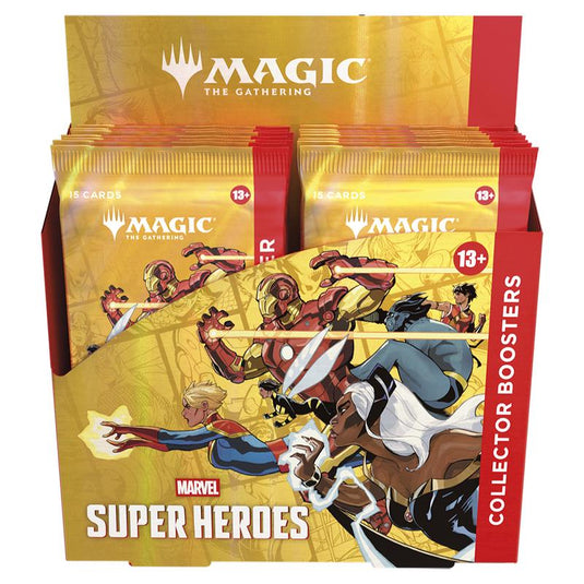 Magic The Gathering Marvel Super Heroes Collector Booster Box