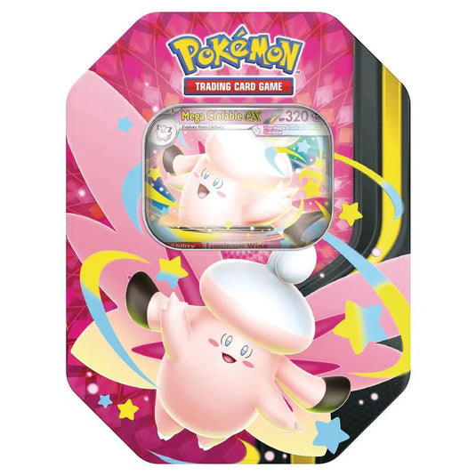 Pokemon Mega Moonlight Tin Mega Clefable