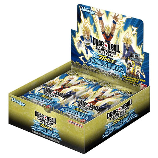 Dragon Ball Super Card Game Ultra-Bout Series B30 Three Glorious Fighters Booster Box