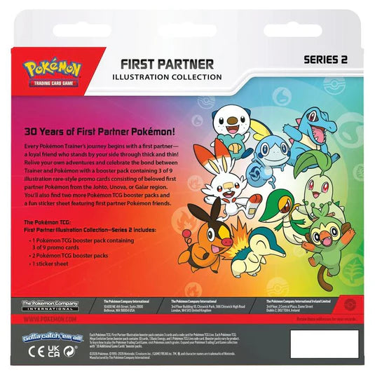 Pokemon First Partner Illustration Collection Box Series 2