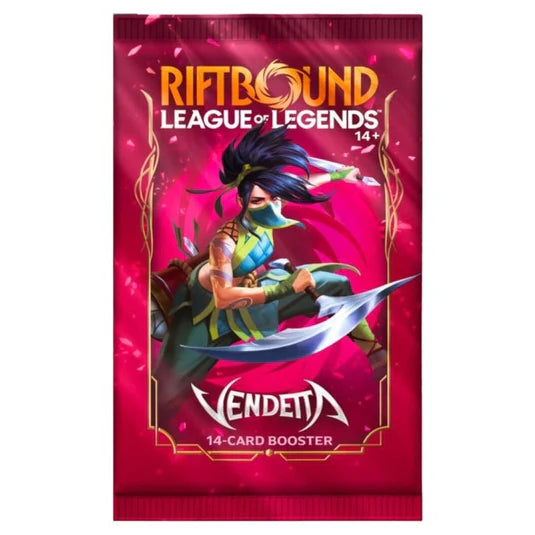 Riftbound League of Legends TCG Vendetta Booster Box