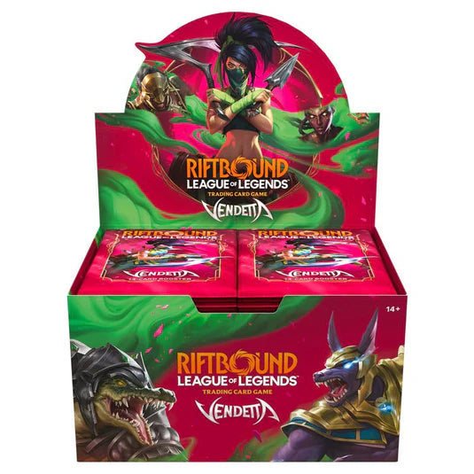 Riftbound League of Legends TCG Vendetta Booster Box