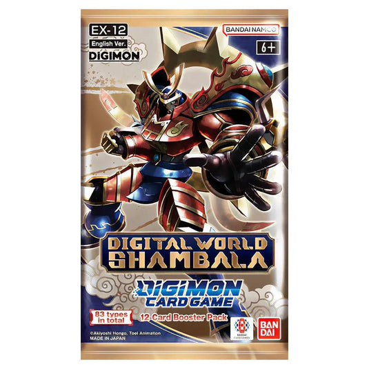 Digimon Card Game EX12 Digital World Shambala Booster Box