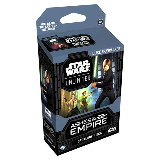 Star Wars Unlimited Ashes of the Empire Spotlight Deck Luke Skywalker