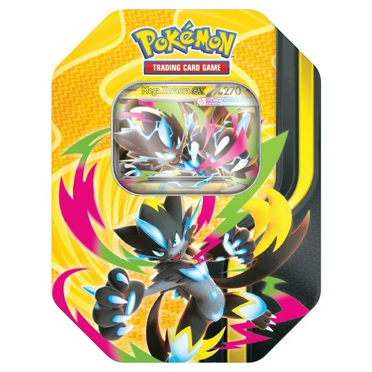 Pokemon Mega Forces Tin Mega Zeraora