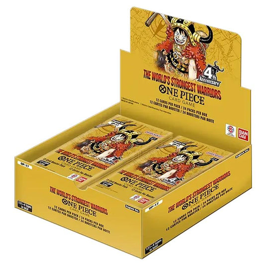 One Piece Card Game OP-17 The World's Strongest Warriors Booster Box