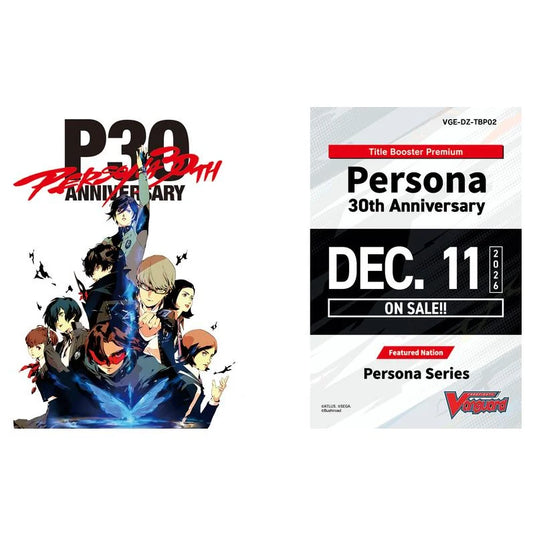 Cardfight!! Vanguard Persona 30th Anniversary Title Premium Booster Box