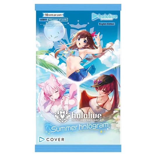 Hololive Official Card Game Summer Hologram Extra Booster Box