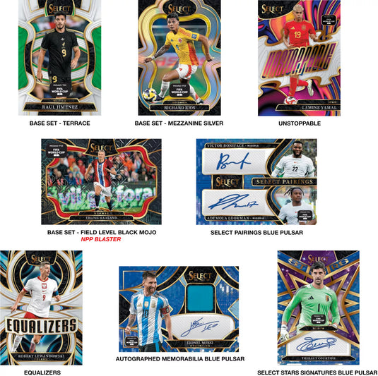 2026 Panini Select Road World Cup Mega Box