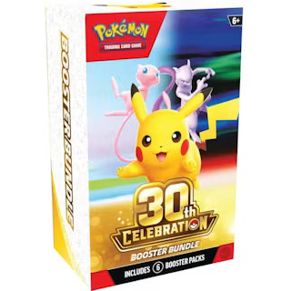 Pokemon Mega Evolution 30th Celebration Booster Bundle