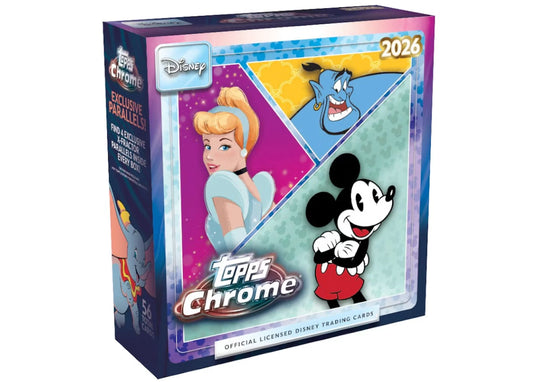 Topps Chrome Disney 2026 Mega Box