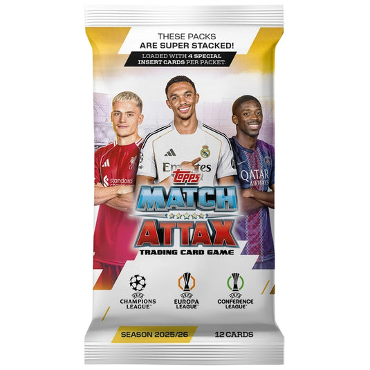 Topps UCC 2026 Match Attax Extra: UEFA Club Competitions Booster Pack
