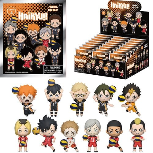 Haikyu!! Series 4 3D Foam Bag Clip