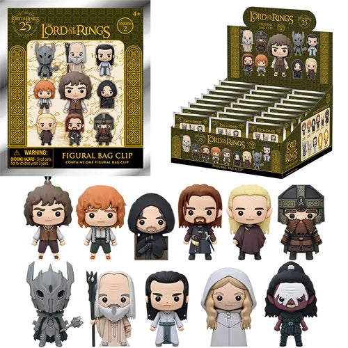 Lord Of The Rings Series 2 3D Foam Bag Clip