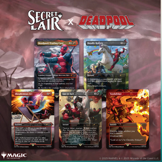 Secret Lair x Marvel 6 Nonfoil