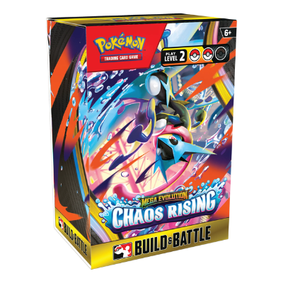 Pokemon Mega Evolution Chaos Rising Build & Battle