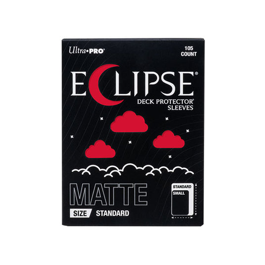 Ultra Pro Deck Protectors Matte Eclipse Apple Red