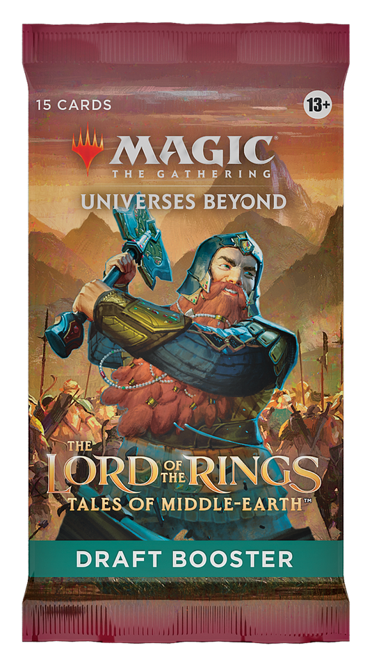 Magic The Gathering Universes Beyond: The Lord of the Rings Draft Booster
