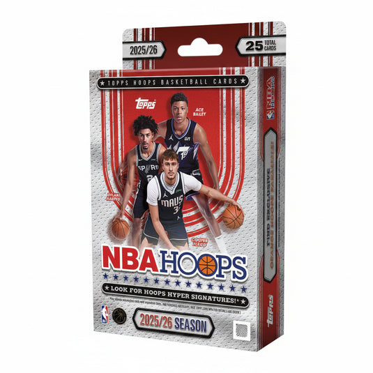 Topps NBA Hoops Basketball 25/26 Hanger Pack