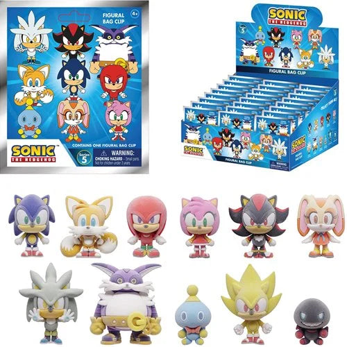 Sonic the Hedgehog Series 5 3D Foam Bag Clip