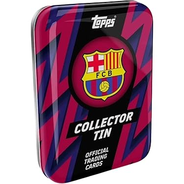 Topps Soccer Clubs Sets: Collector Tin F.C. Barcelona