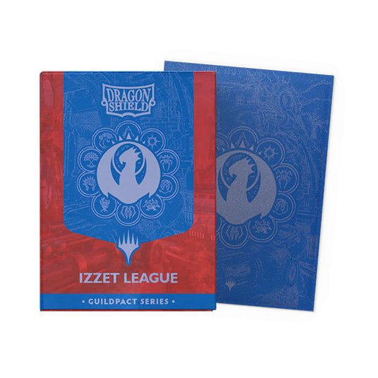 Dragon Shield Standard Guildpact Series Izzet League Art Matte Dual Art Sleeves