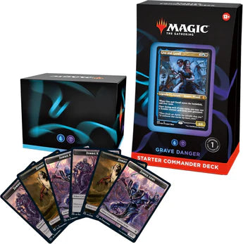 Magic The Gathering Starter Commander Deck 2 Grave Danger (Blue-Black)