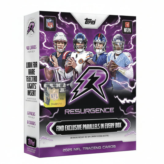 Topps 2025 Resurgence Football NFL Mega Box