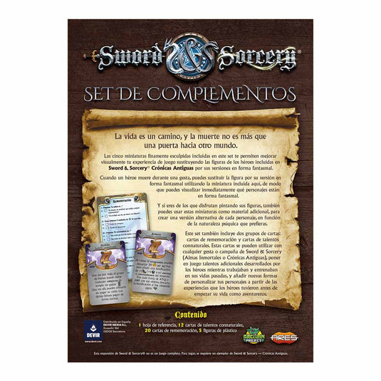 Sword & Sorcery: Crónicas Antiguas Las Formas Fantasmales de los Héroes
