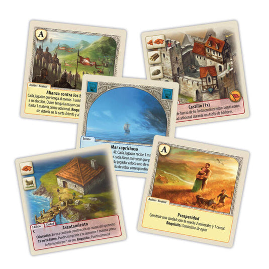 Catan El Duelo Eras Oscuras, Eras Doradas