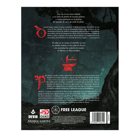 El Anillo único 2ª ed. Moria: A través de las puertas de Durin