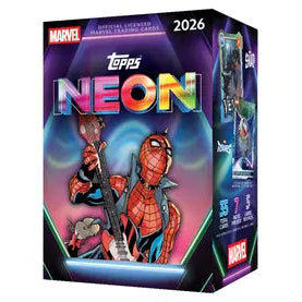 Topps 2026 Marvel Neon Value Box