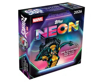 Topps 2026 Marvel Neon Mega Box