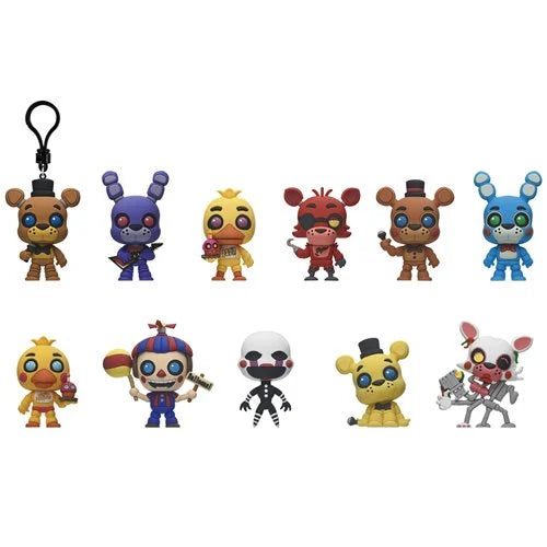 Five Nights at Freddy's 3D Foam Bag Clip